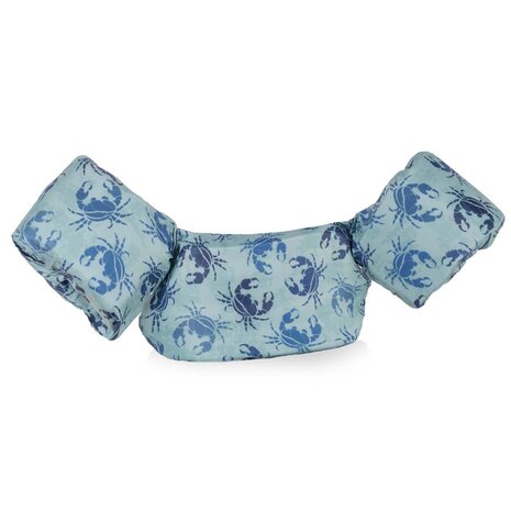 13 HappySwimmer - Puddle jumper zwembandjes/zwemvest voor peuters en kleuters met krab print