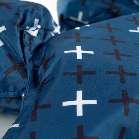 12 HappySwimmer - Puddle jumper zwembandjes/zwemvest voor peuters en kleuters met crosses/kruisjes print